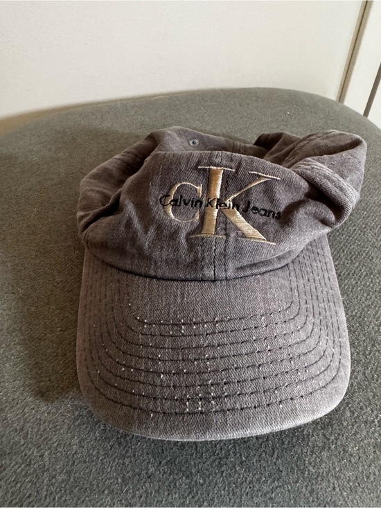 Calvin Klein Accessories - VINTAGE Calvin Klein Gray Baseball Cap with CK Logo